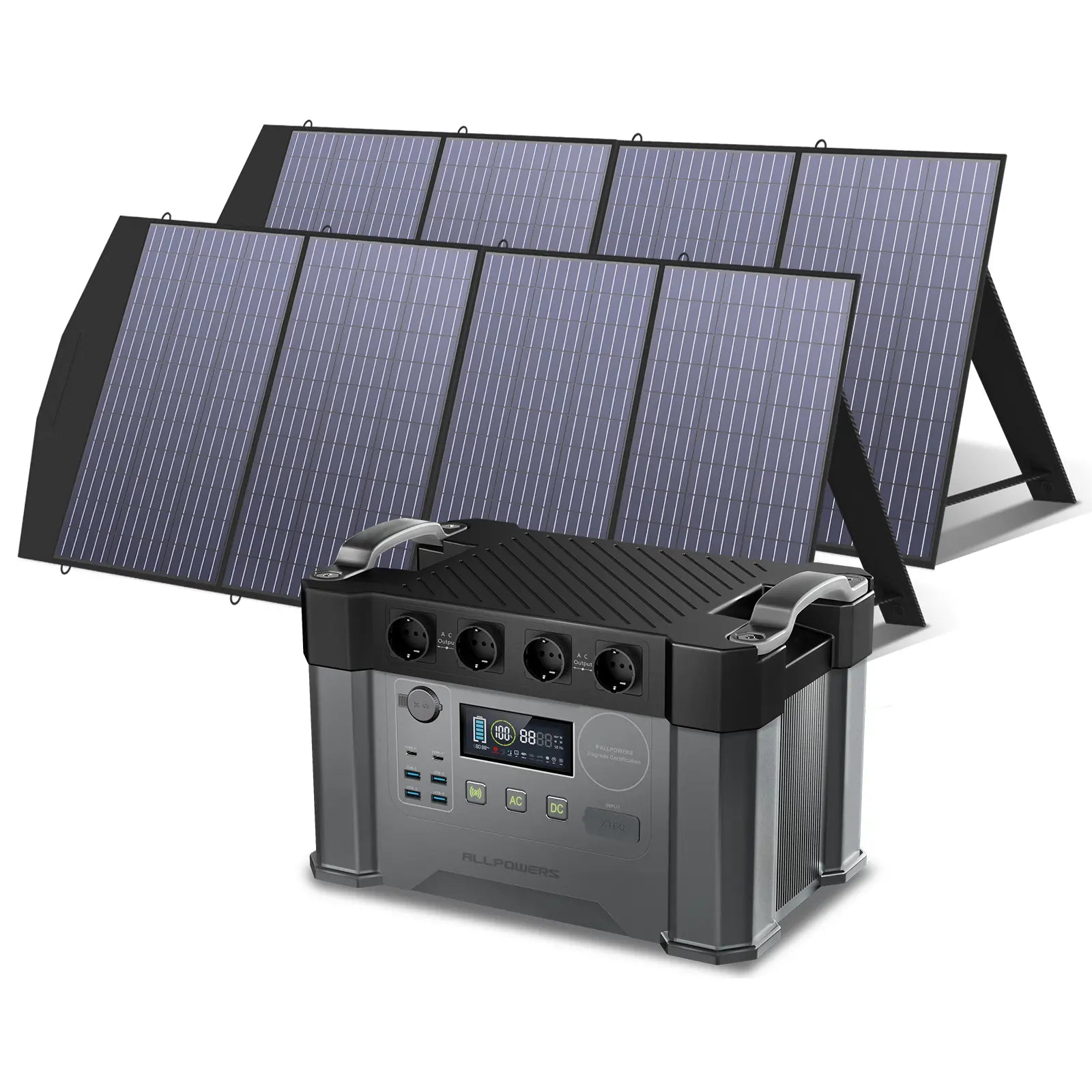 ALLPOWERS Générateur Solaire 2000W (S2000 + SP033 Panneau Solaire 200W)