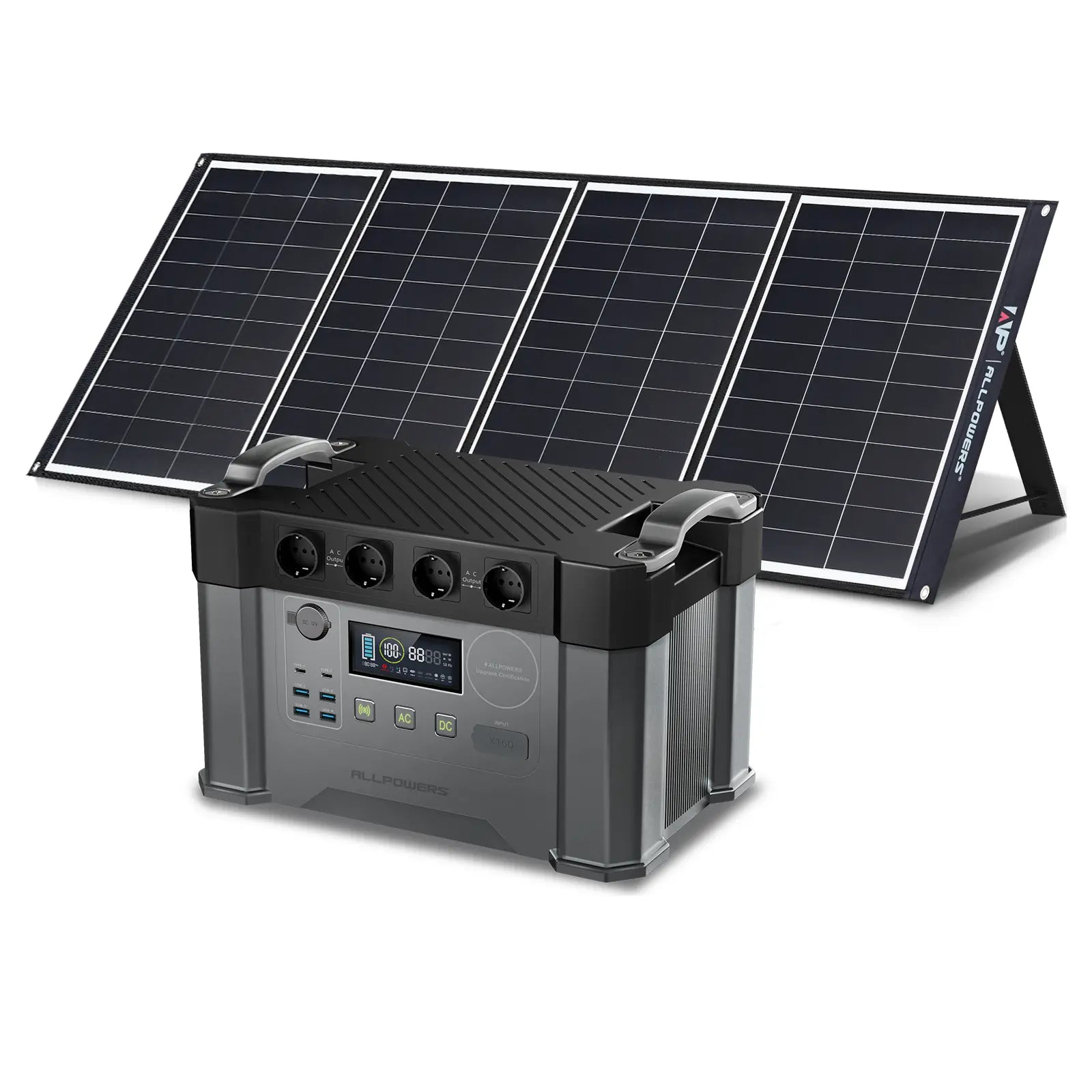 ALLPOWERS Kit Générateur Solaire 2000W (S2000 + SP035 200W Panneau Solaire)