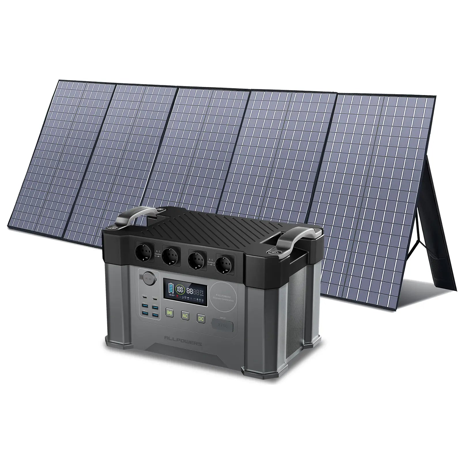 ALLPOWERS Kit Générateur Solaire 2000W (S2000 + SP037 400W Panneau Solaire)