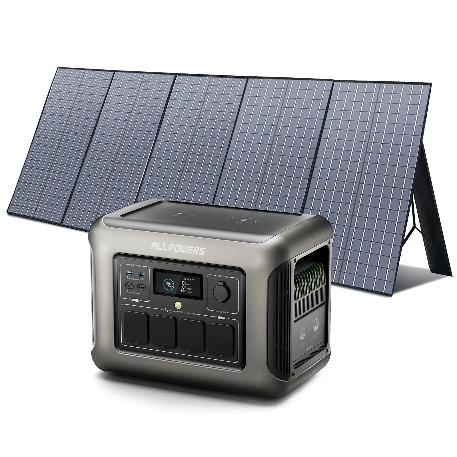 ALLPOWERS 1800W Générateur Solaire R1500 avec PV400W ALLPOWERS