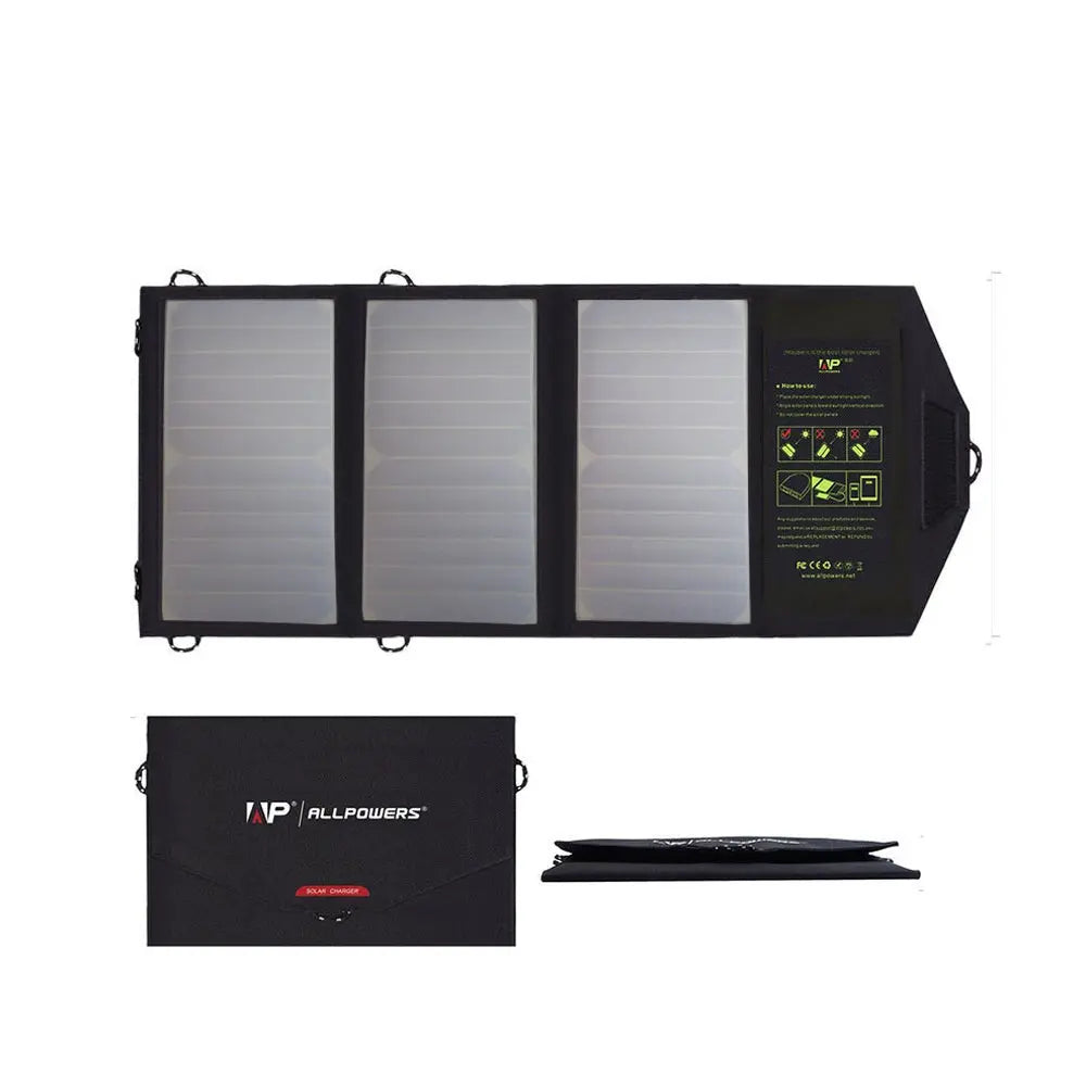 ALLPOWERS 5V 21W Panneau solaire portatif ALLPOWERS