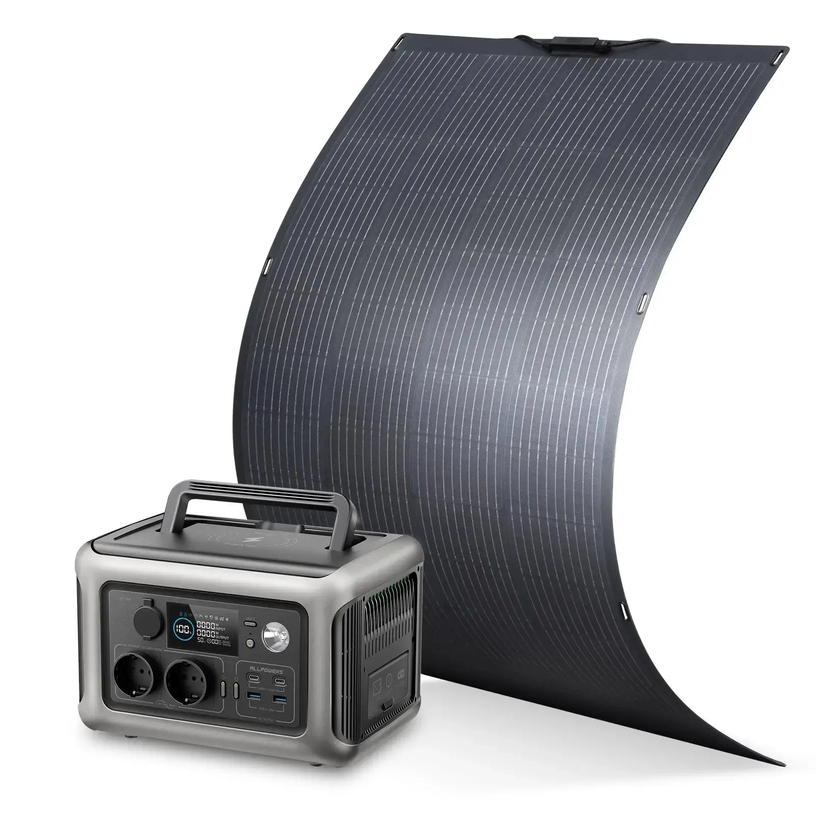 ALLPOWERS 600W Générateur Solaire R600 avec PV200W ALLPOWERS