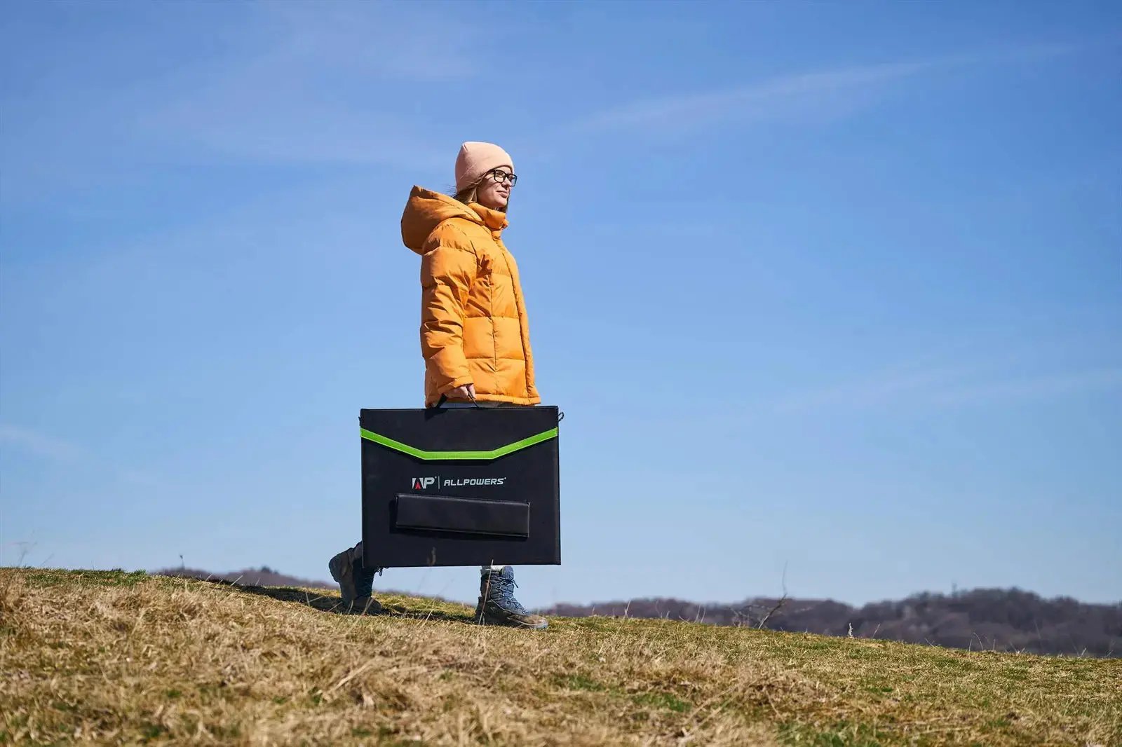 ALLPOWERS 600W Générateur Solaire R600 avec PV100W ALLPOWERS