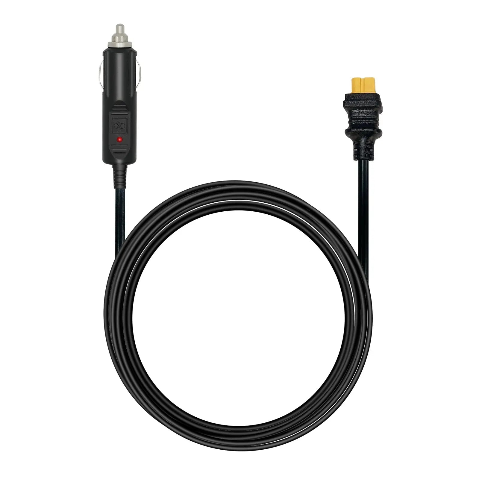 ALLPOWERS Chargeur allume-cigare vers câble XT60 1,5 m pour R600/R1500/R2500/S1500 PLUS/S300 PLUS/S2000 Pro ALLPOWERS