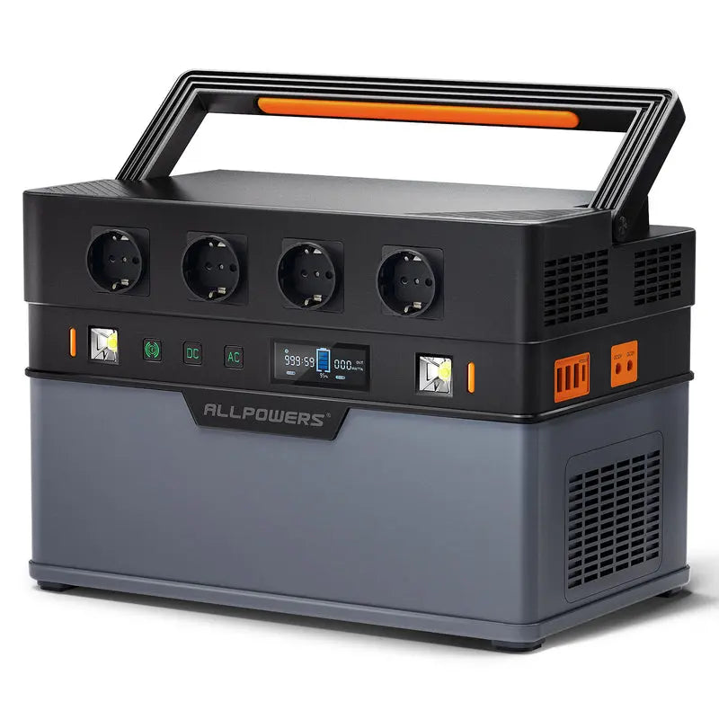 ALLPOWERS Générateur Solaire 1500W (S1500 + SP012 Panneau Solaire 100W) ALLPOWERS