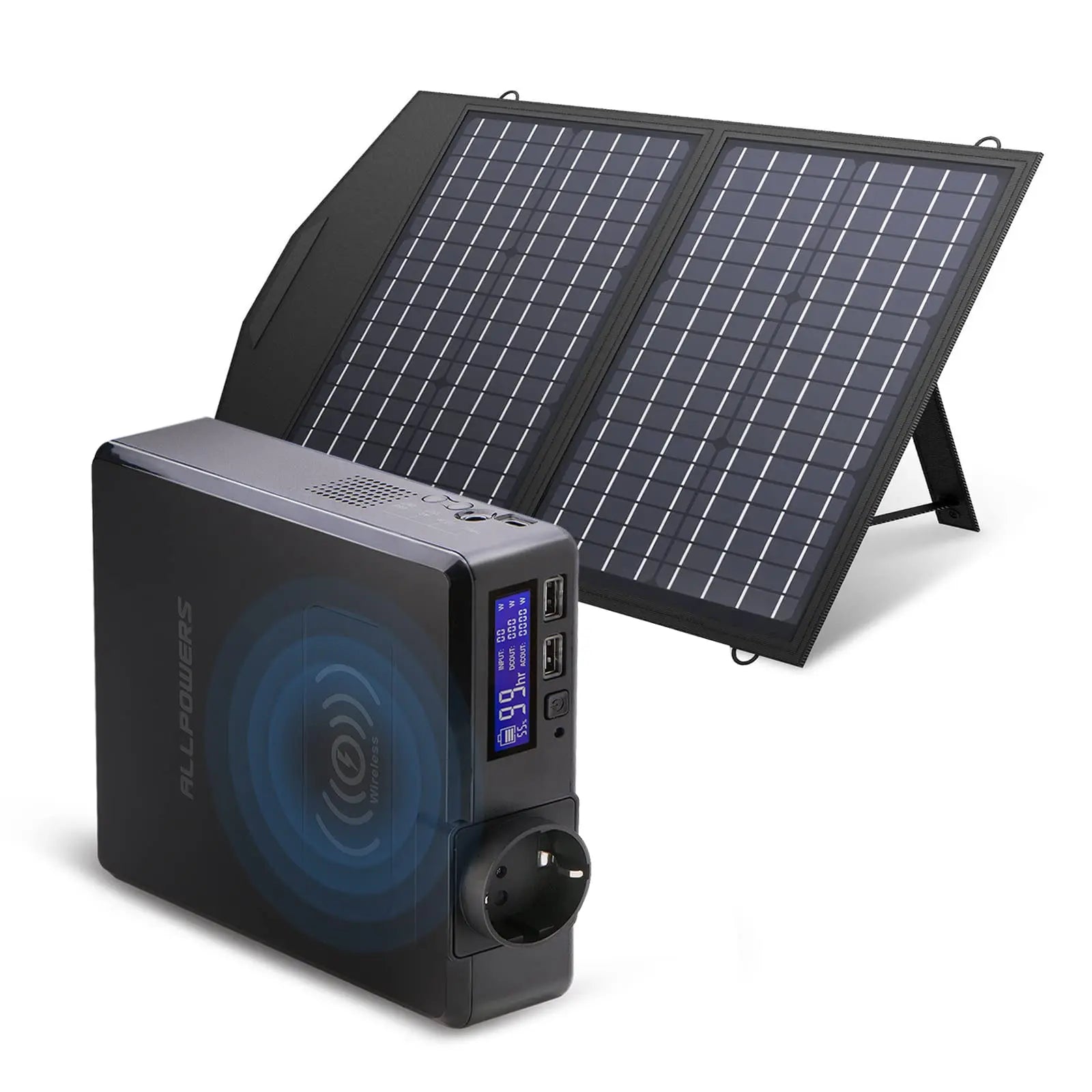 ALLPOWERS Générateur Solaire 200W (S200 + SP020 Panneau Solaire 60W) ALLPOWERS