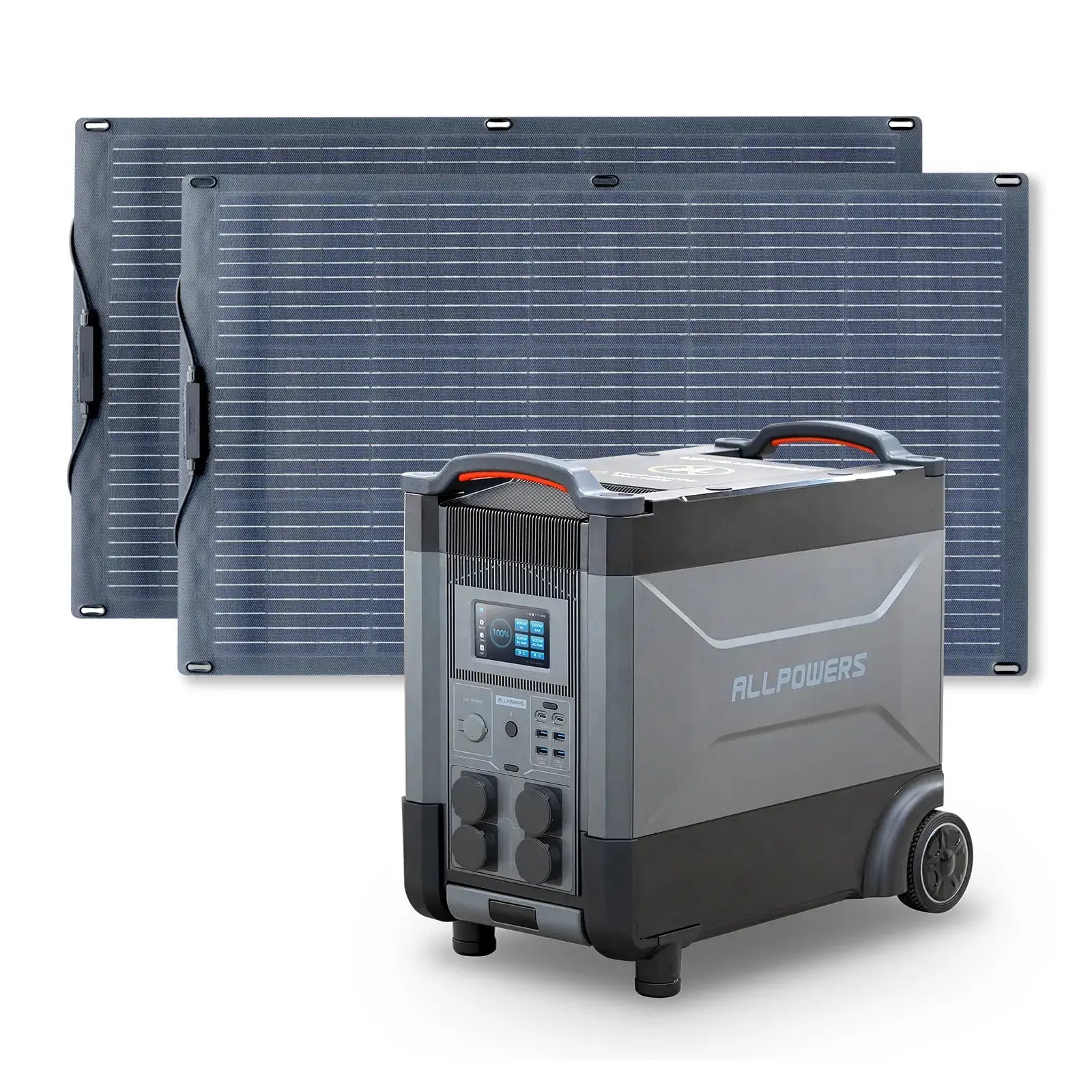 ALLPOWERS Générateur Solaire 4000W (R4000 + SF100 100W Panneau Solaire Flexible) ALLPOWERS