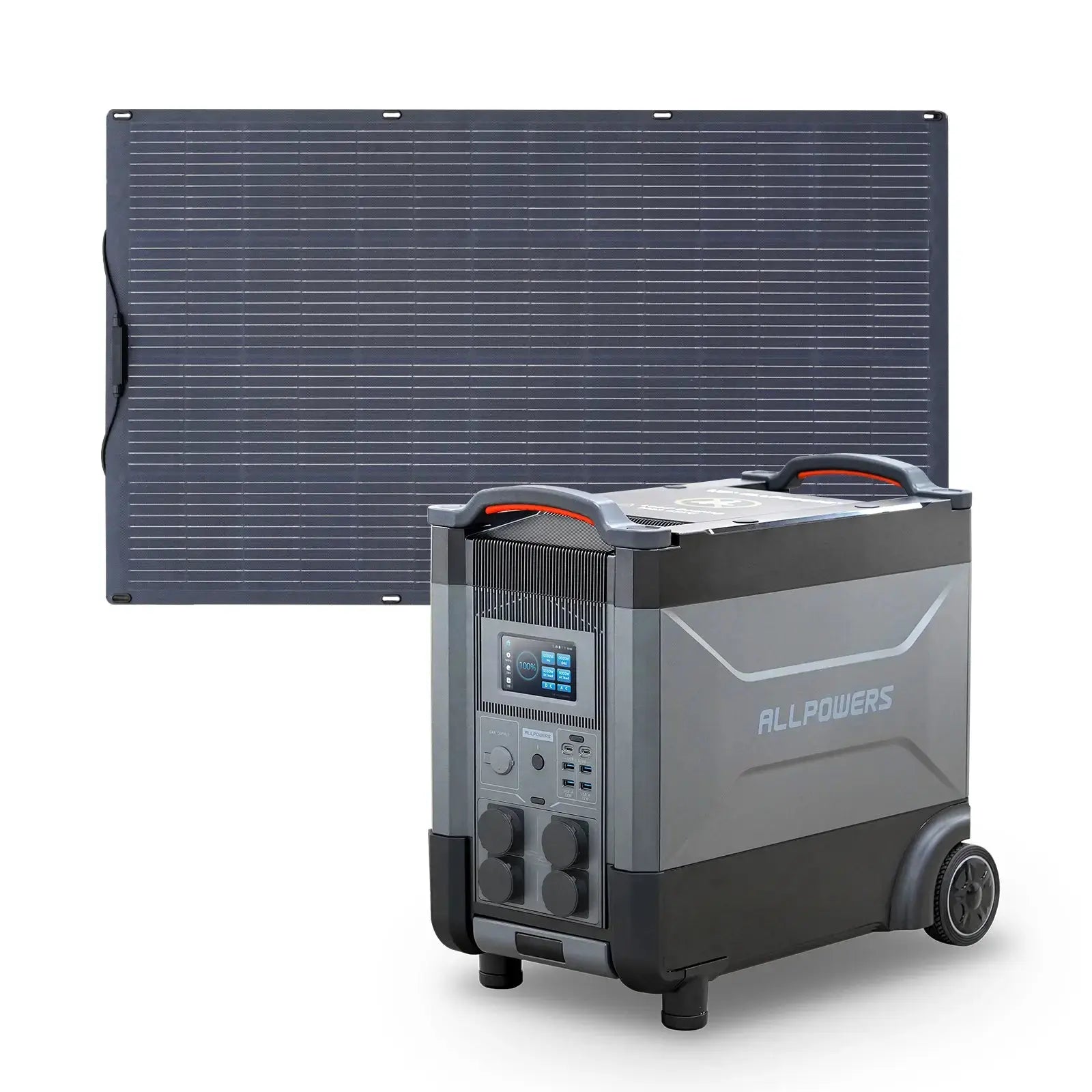ALLPOWERS Générateur Solaire 4000W (R4000 + SF200 200W Panneau Solaire Flexible) ALLPOWERS