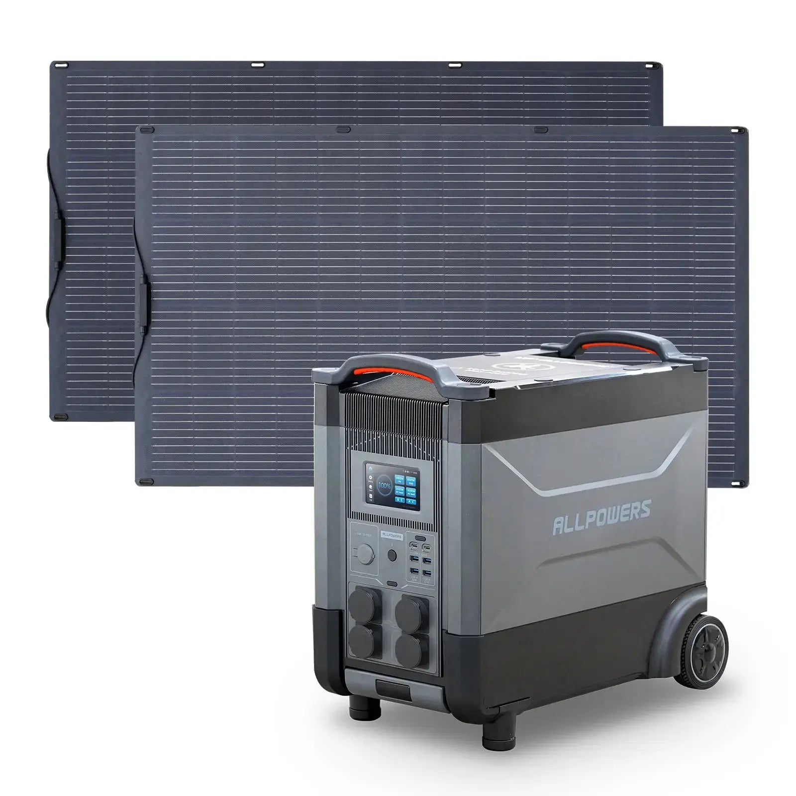 ALLPOWERS Générateur Solaire 4000W (R4000 + SF200 200W Panneau Solaire Flexible) ALLPOWERS