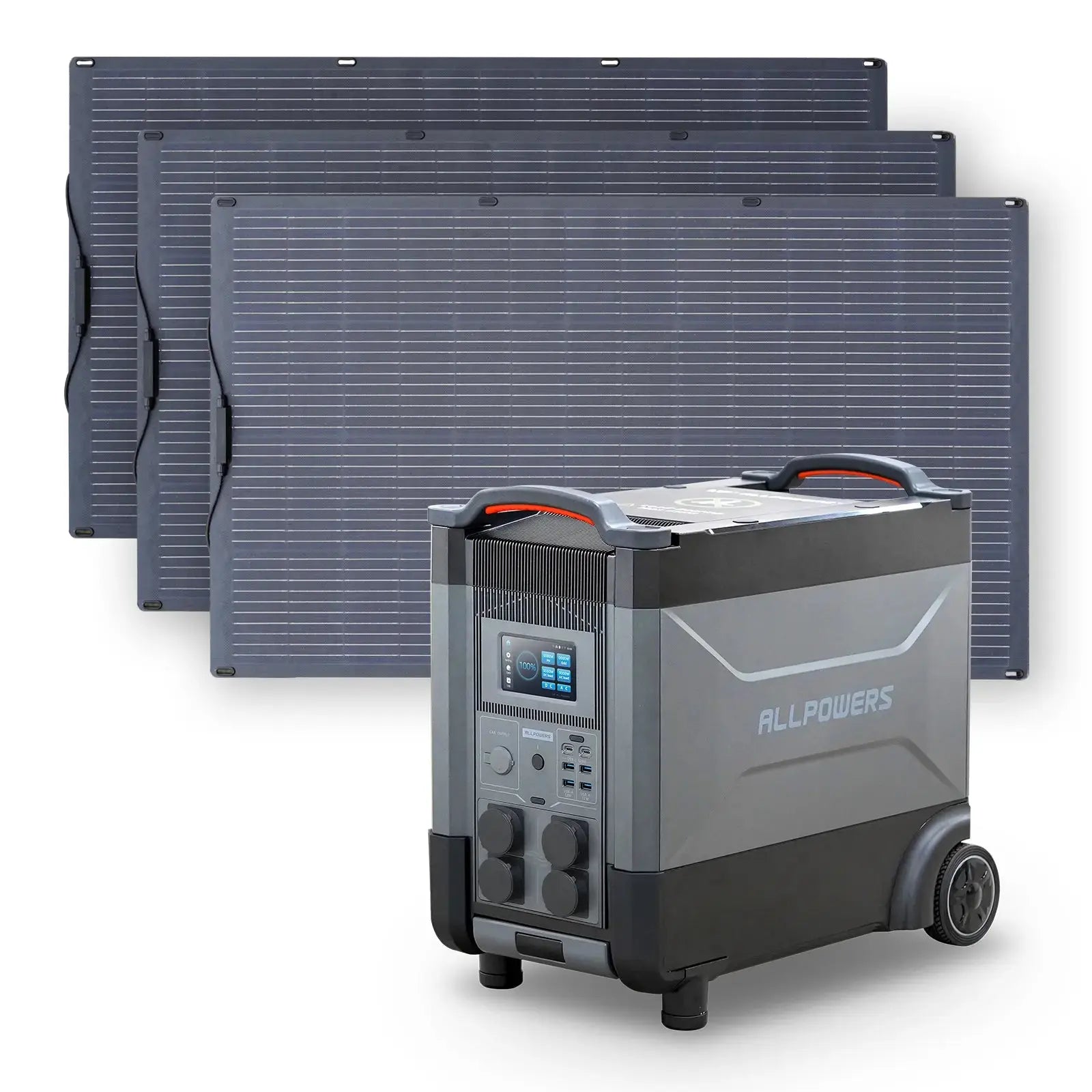 ALLPOWERS Générateur Solaire 4000W (R4000 + SF200 200W Panneau Solaire Flexible) ALLPOWERS