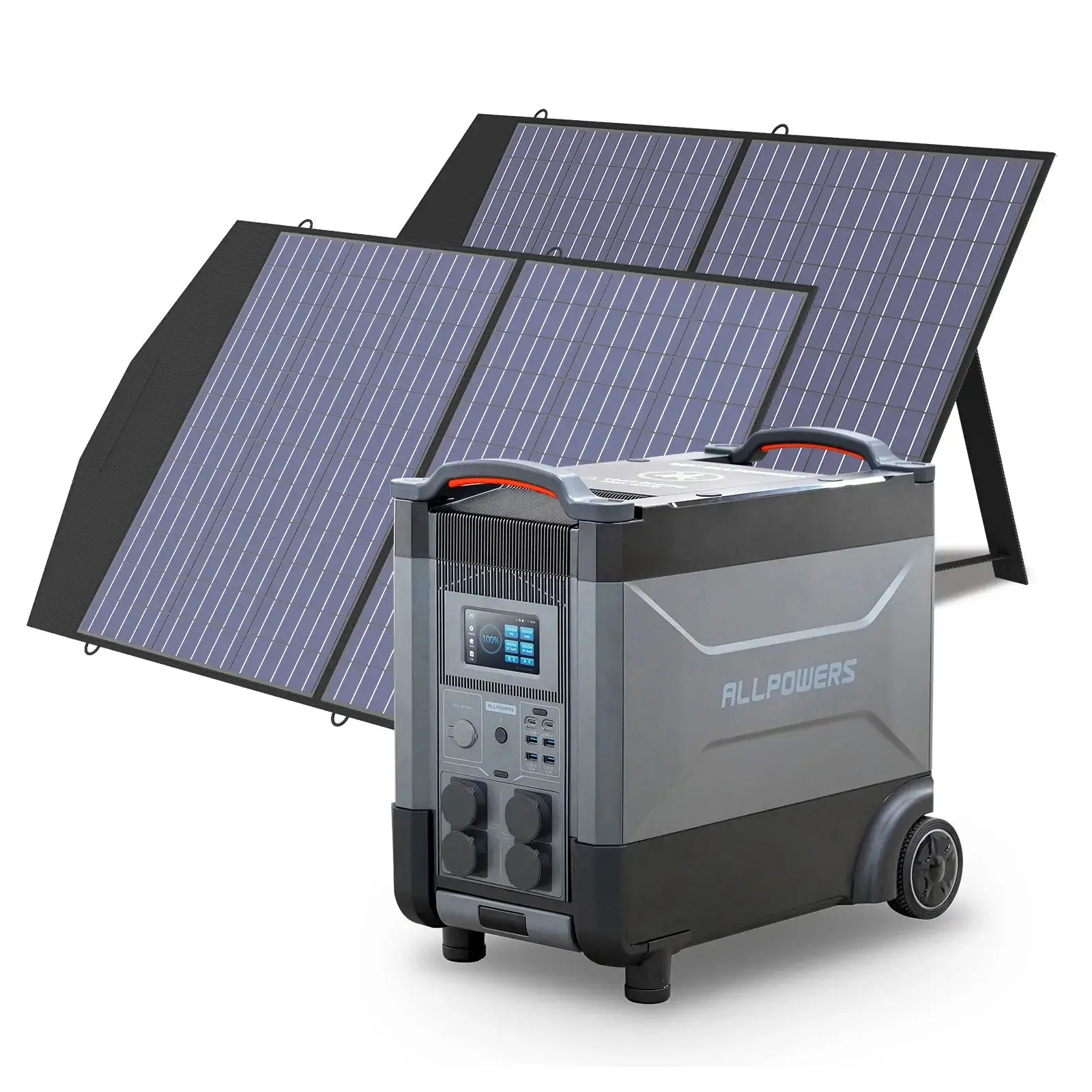 ALLPOWERS Générateur Solaire 4000W (R4000 + SP027 100W Panneau Solaire) ALLPOWERS