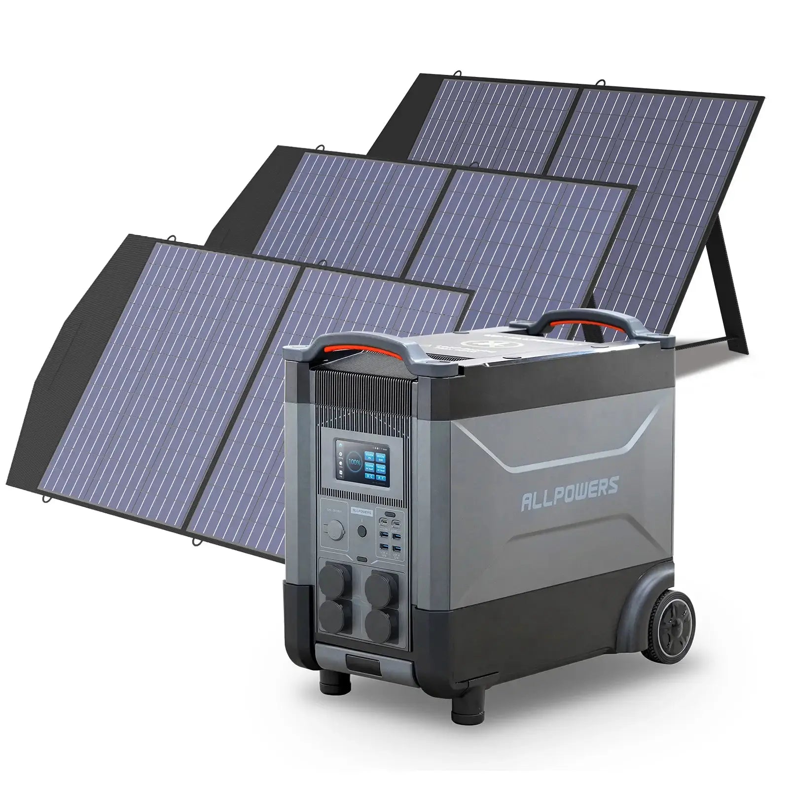ALLPOWERS Générateur Solaire 4000W (R4000 + SP027 100W Panneau Solaire) ALLPOWERS