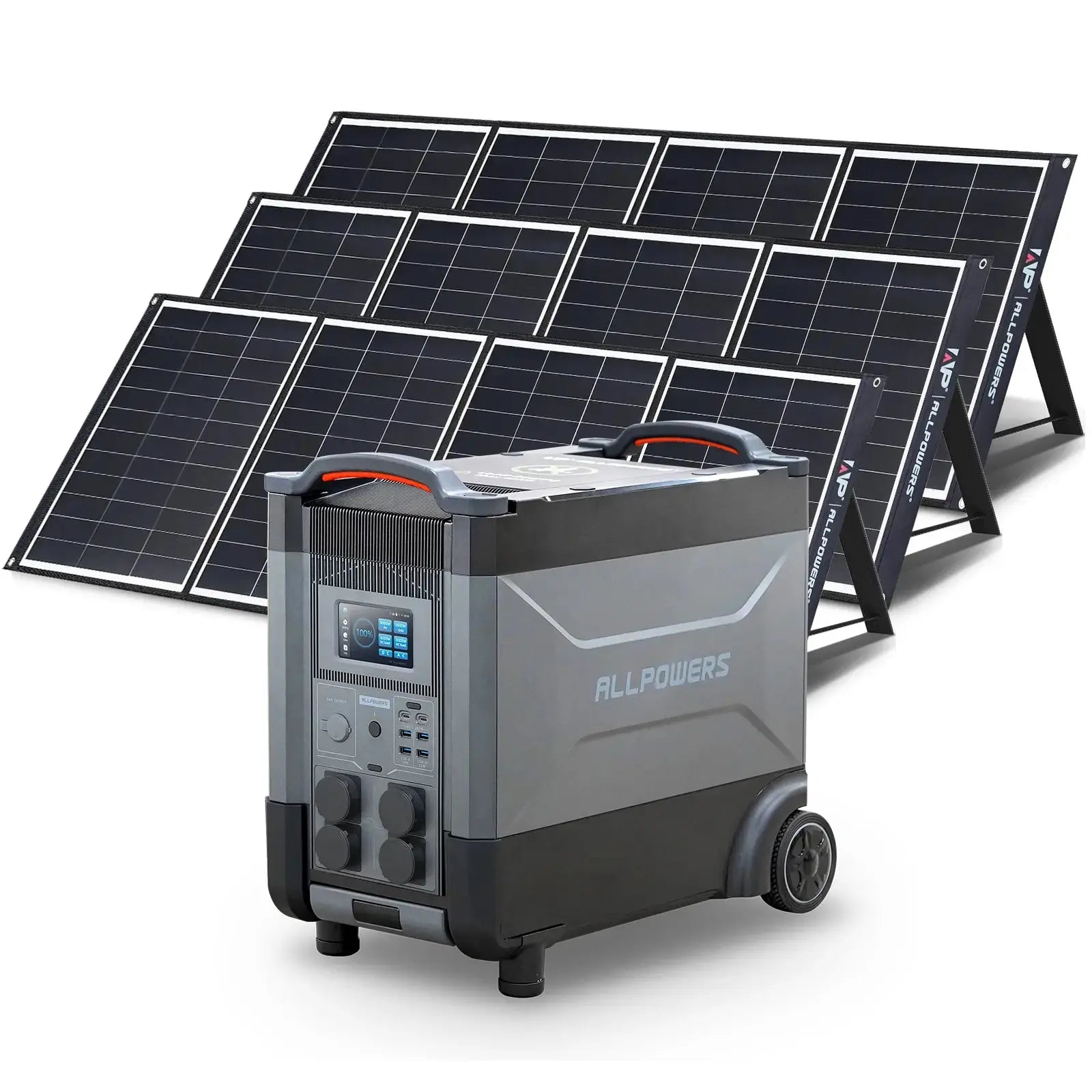 ALLPOWERS Générateur Solaire 4000W (R4000 + SP035 200W Panneau Solaire) ALLPOWERS