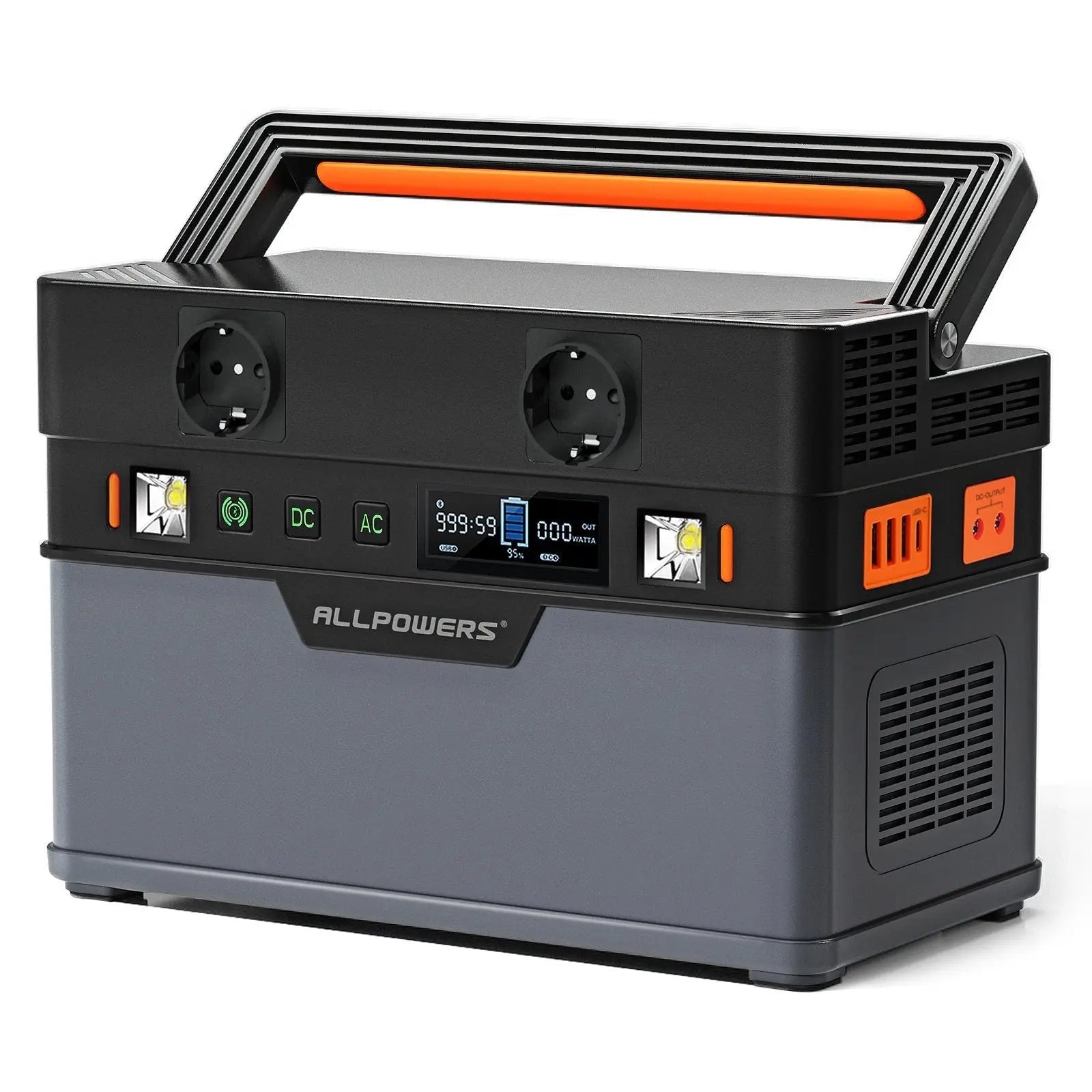 ALLPOWERS Générateur Solaire 700W (S700 + SP012 100W Panneau Solaire) ALLPOWERS