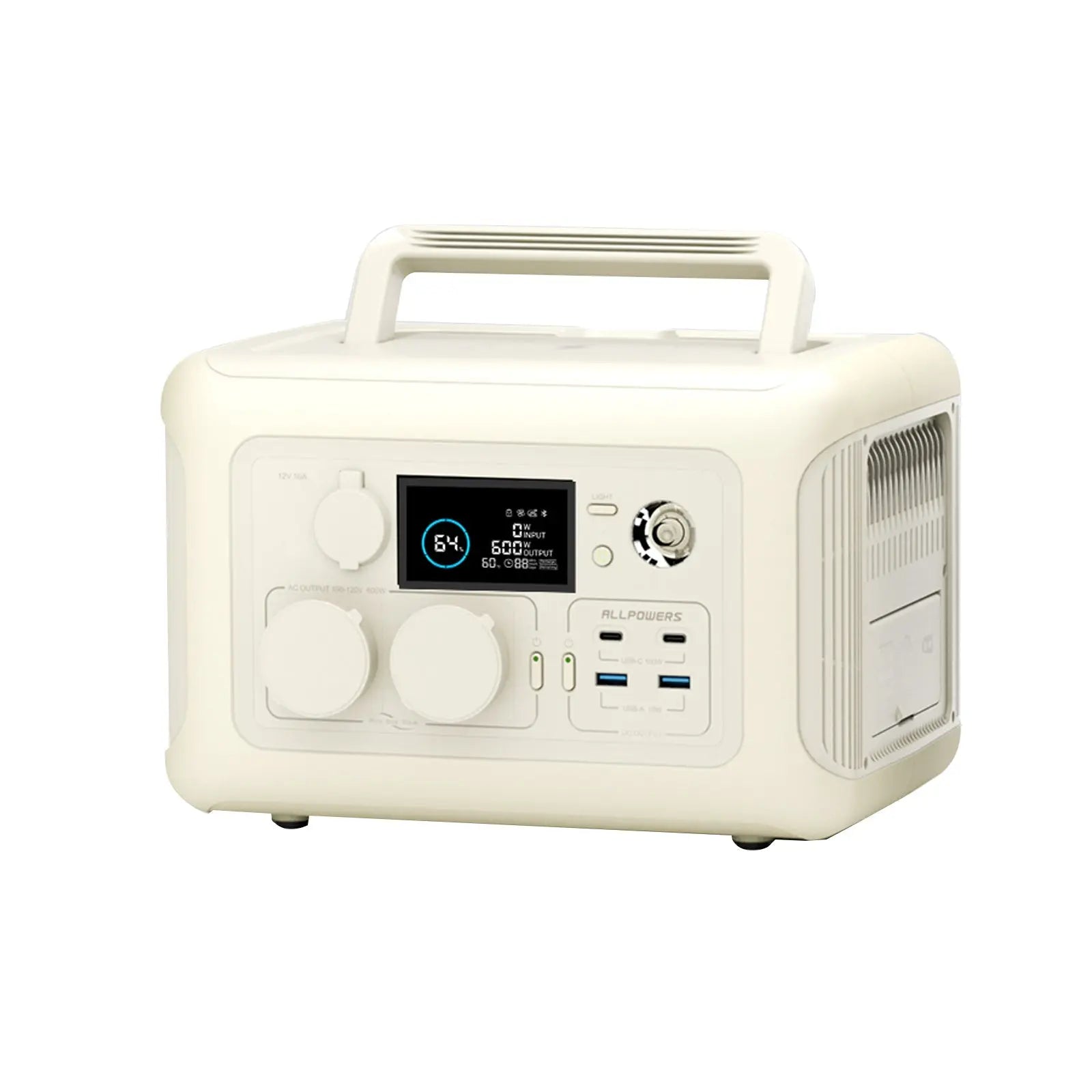ALLPOWERS R600 Station électrique portable 600W 299Wh Batterie LiFeP04 ALLPOWERS