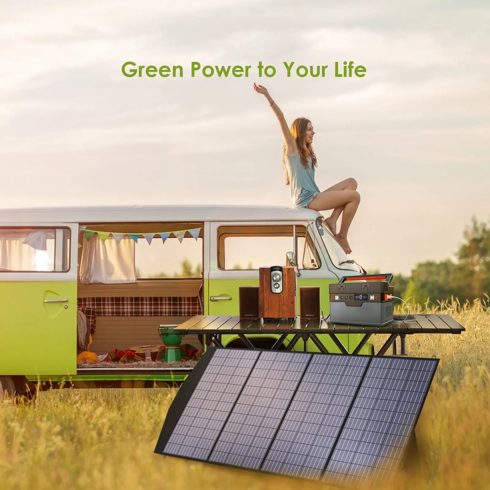 ALLPOWERS SP033 Panneau solaire portable 200W ALLPOWERS