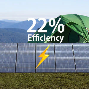 ALLPOWERS Générateur Solaire 3500W (R3500 + SP037 400W Panneau Solaire)