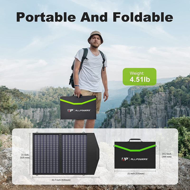 ALLPOWERSKit Générateur Solaire 300W (S300 + SP020 Panneau Solaire 60W)