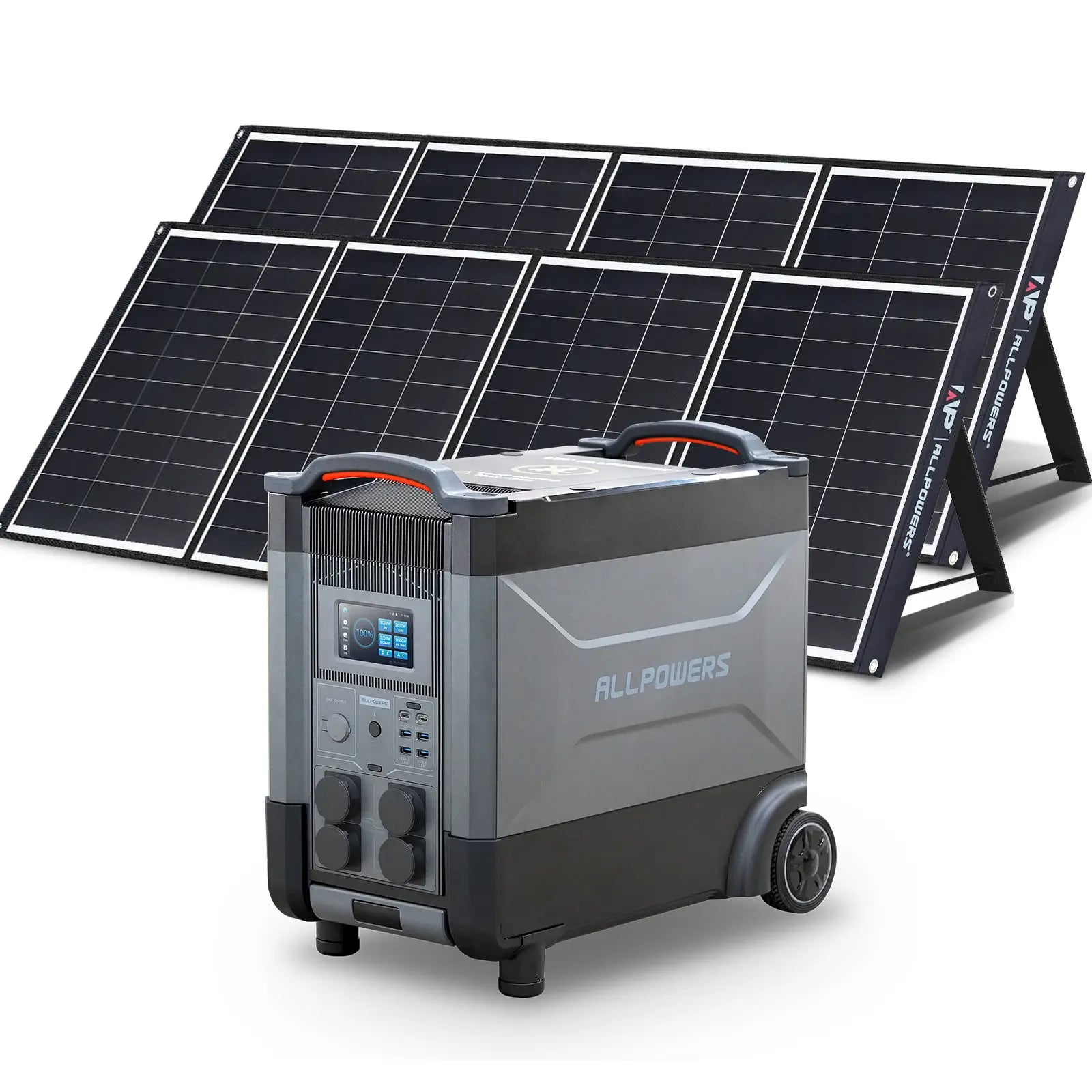 ALLPOWERS Générateur Solaire 4000W (R4000 + SP035 200W Panneau Solaire)