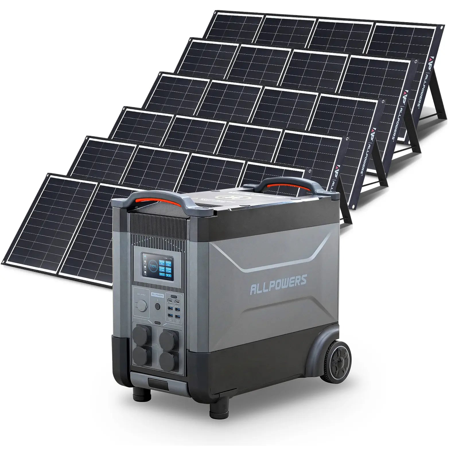 ALLPOWERS Générateur Solaire 4000W (R4000 + SP035 200W Panneau Solaire)