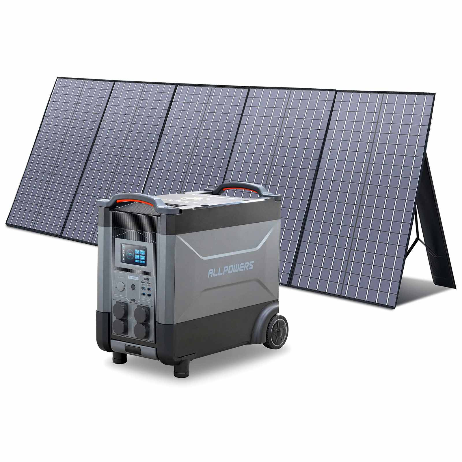 ALLPOWERS Générateur Solaire 4000W (R4000 + SP037 400W Panneau Solaire)