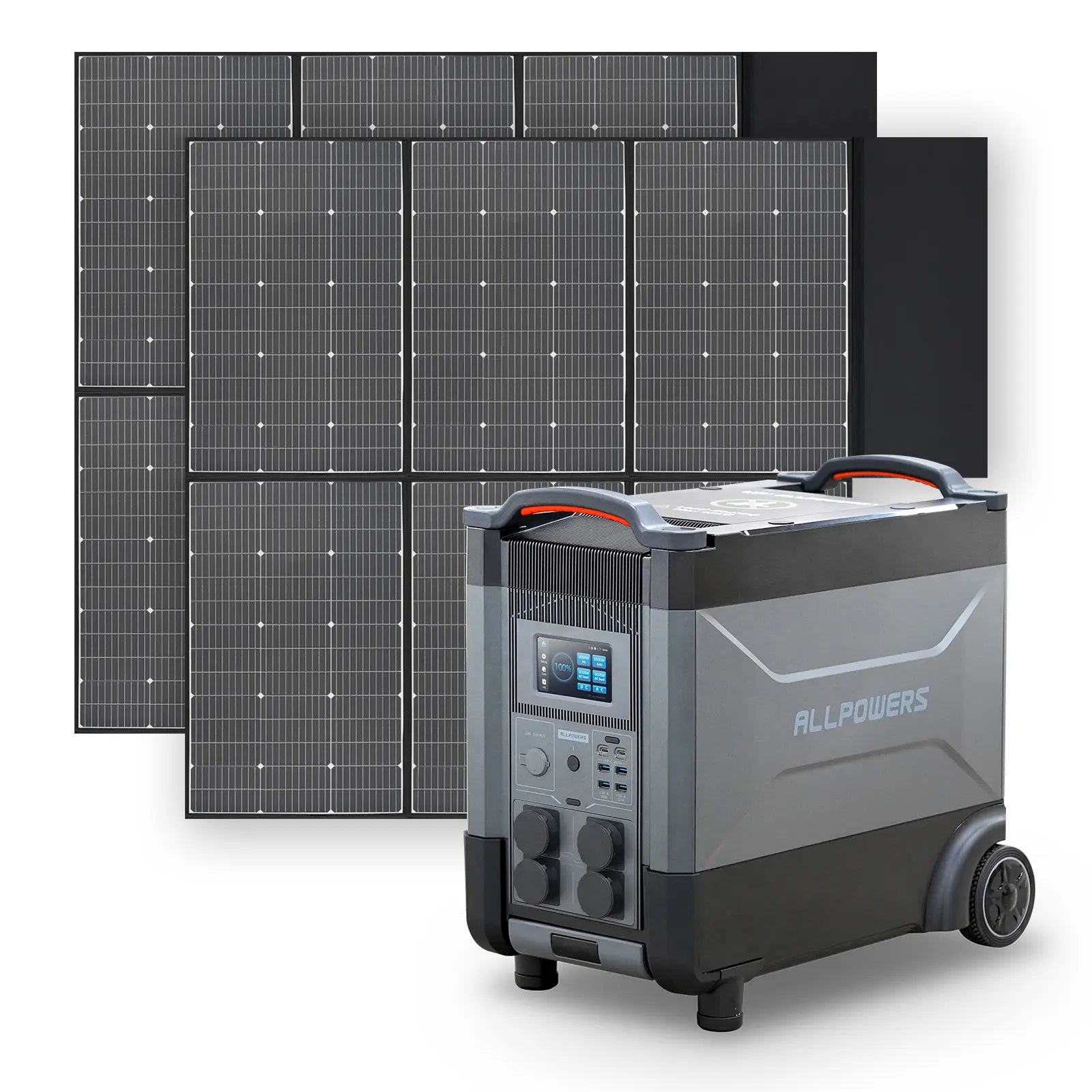 ALLPOWERS Générateur Solaire 4000W (R4000 + SP039 Panneau Solaire 600W)