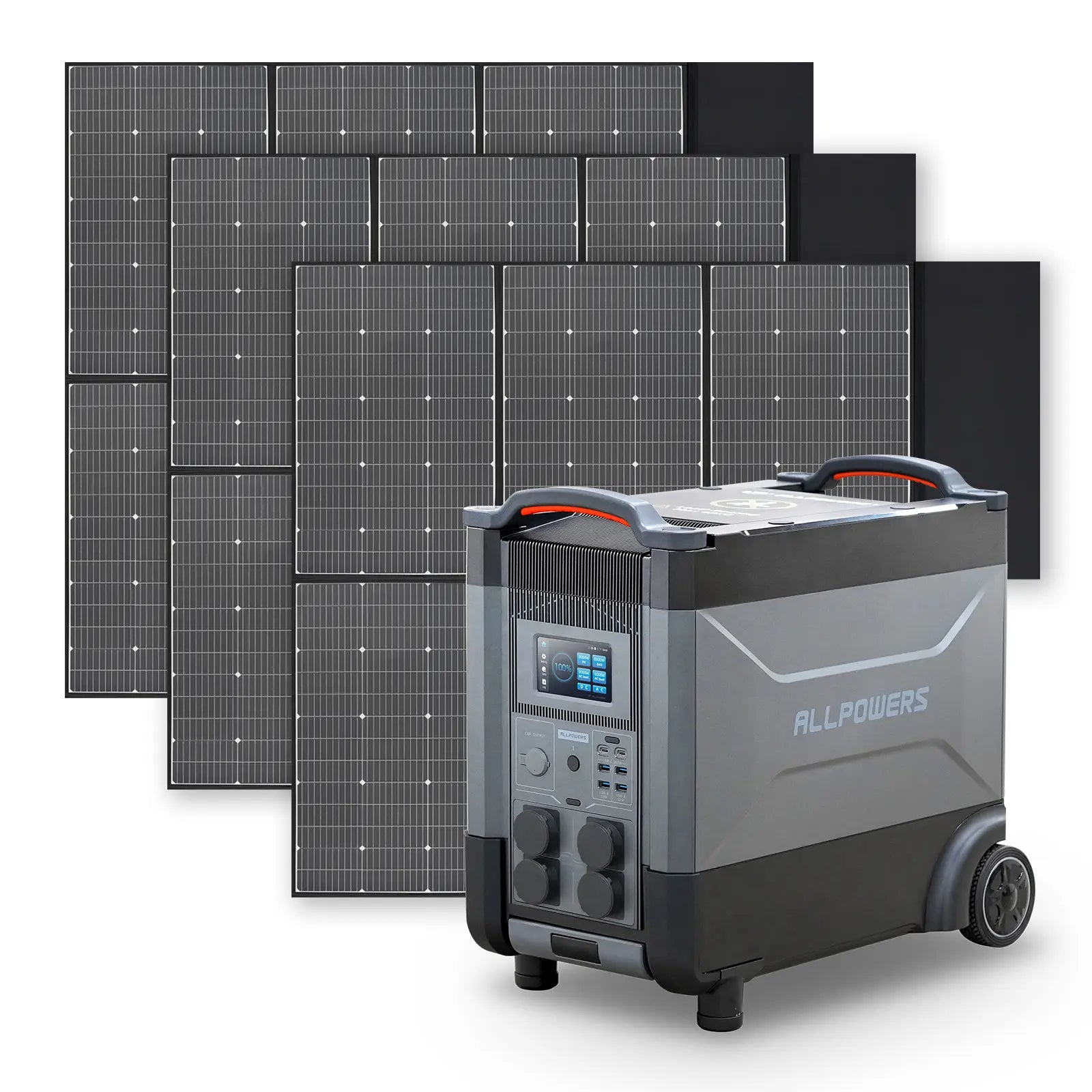 ALLPOWERS Générateur Solaire 4000W (R4000 + SP039 Panneau Solaire 600W)