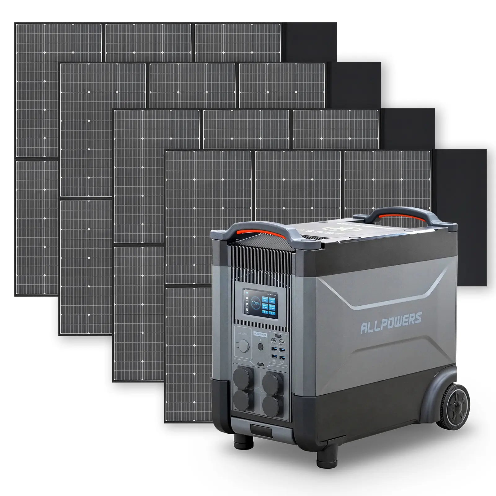 ALLPOWERS Générateur Solaire 4000W (R4000 + SP039 Panneau Solaire 600W)