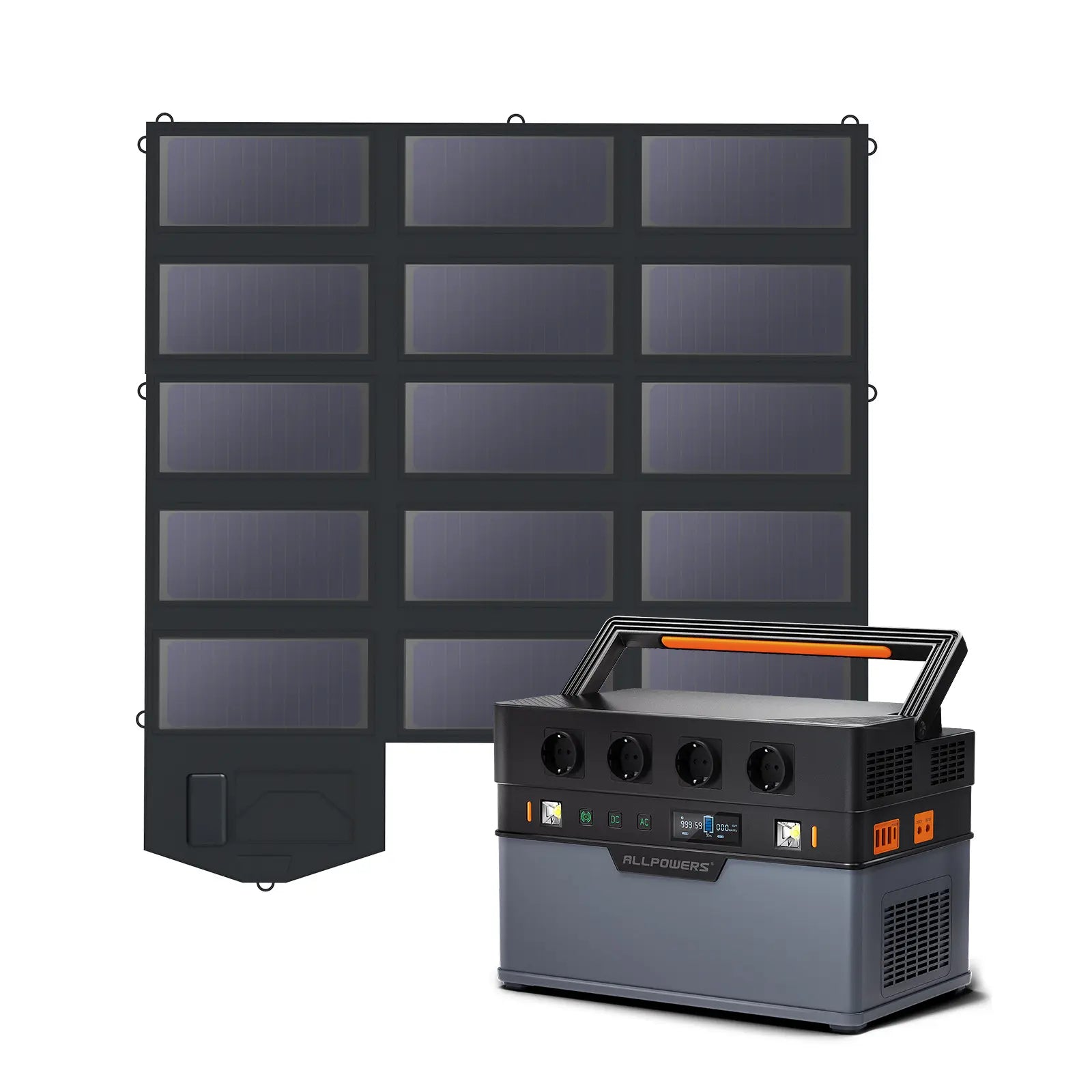 ALLPOWERS Kit Générateur Solaire 1500W (S1500 + SP012 100W Panneau Solaire)
