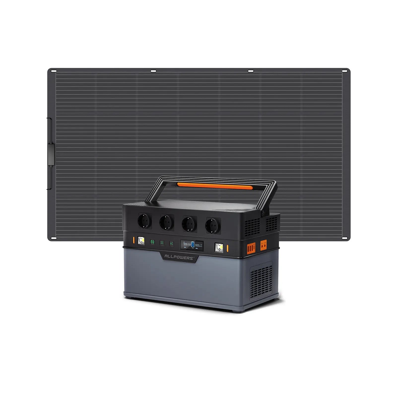 ALLPOWERS Kit Générateur Solaire 1500W (S1500 + SF200 200W Flexible Solar Panel)