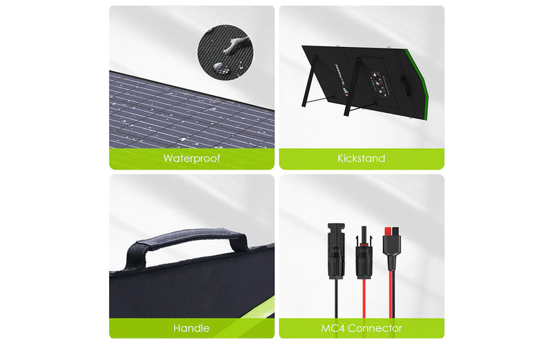 ALLPOWERS Générateur Solaire 700W (S700 + SP027 100W Panneau Solaire)