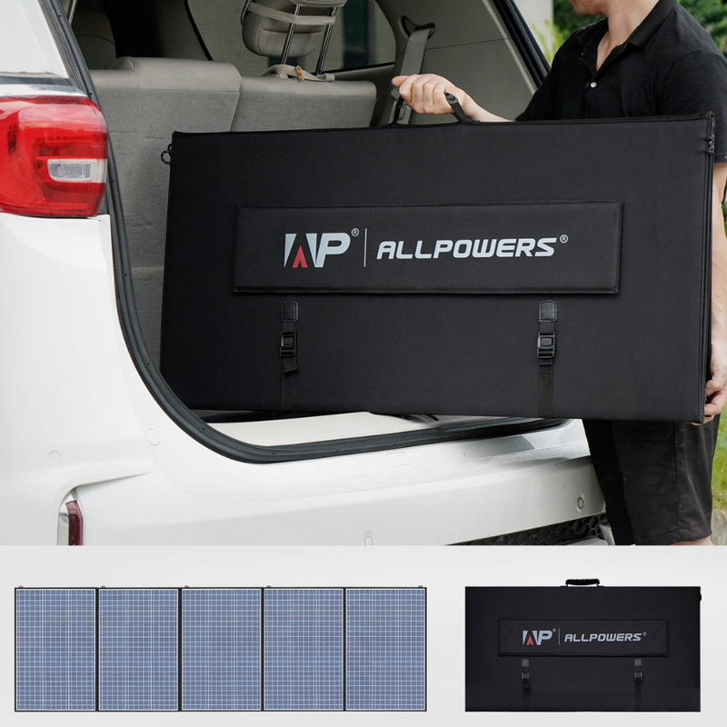 ALLPOWERS Générateur Solaire 3500W (R3500 + SP037 400W Panneau Solaire)