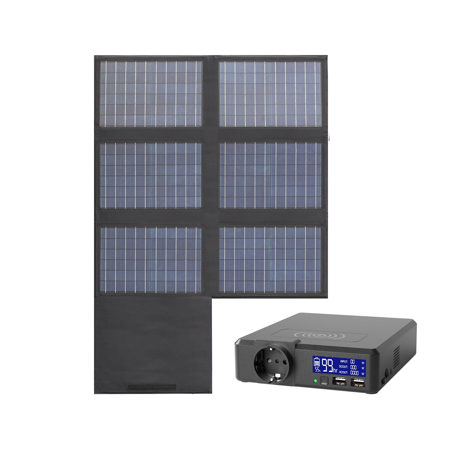 ALLPOWERS Kit Générateur Solaire 200W (S200 + SP026 60W Panneau Solaire)