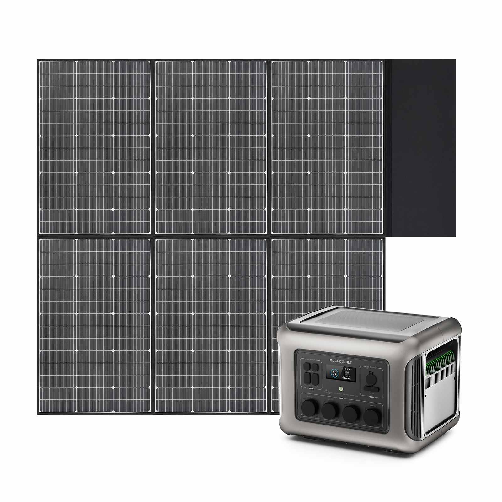 ALLPOWERS Générateur Solaire 2500W (R2500 + SP039 600W Panneau Solaire)