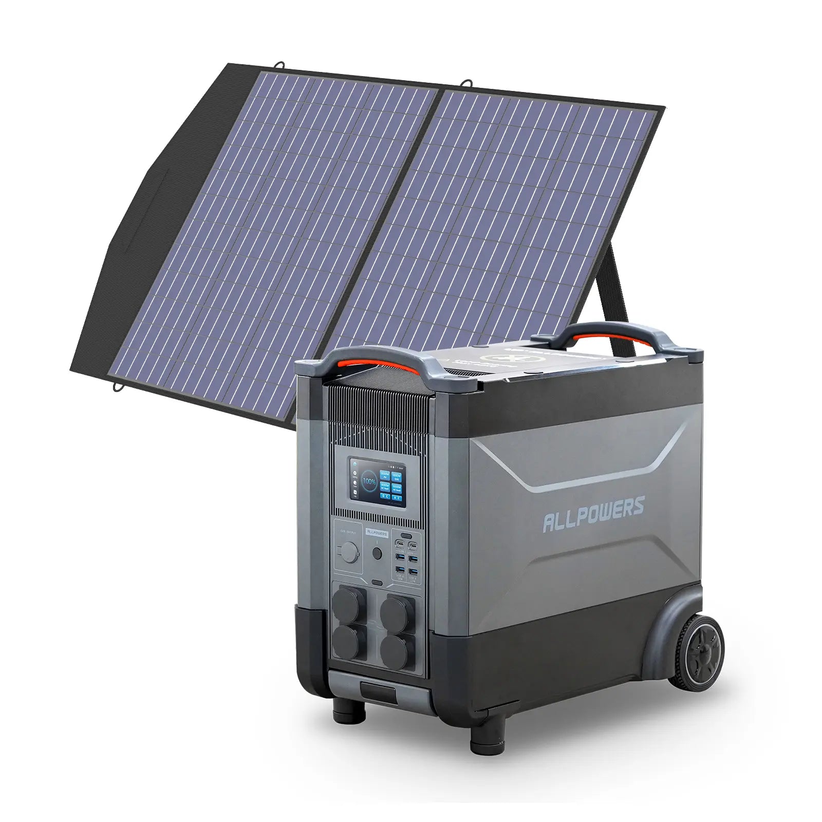 ALLPOWERS Générateur Solaire 4000W (R4000 + SP027 100W Panneau Solaire)