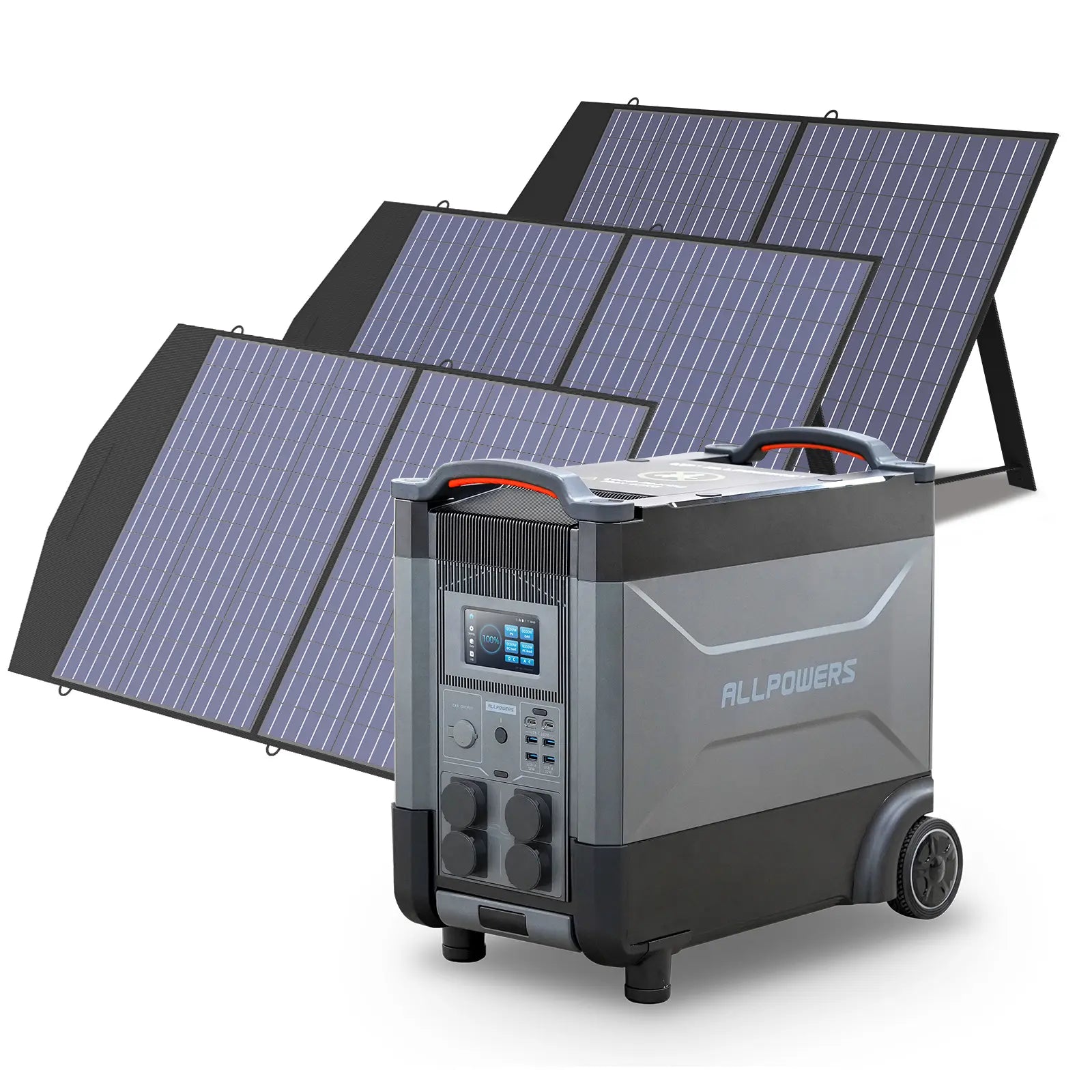 ALLPOWERS Générateur Solaire 4000W (R4000 + SP027 100W Panneau Solaire)