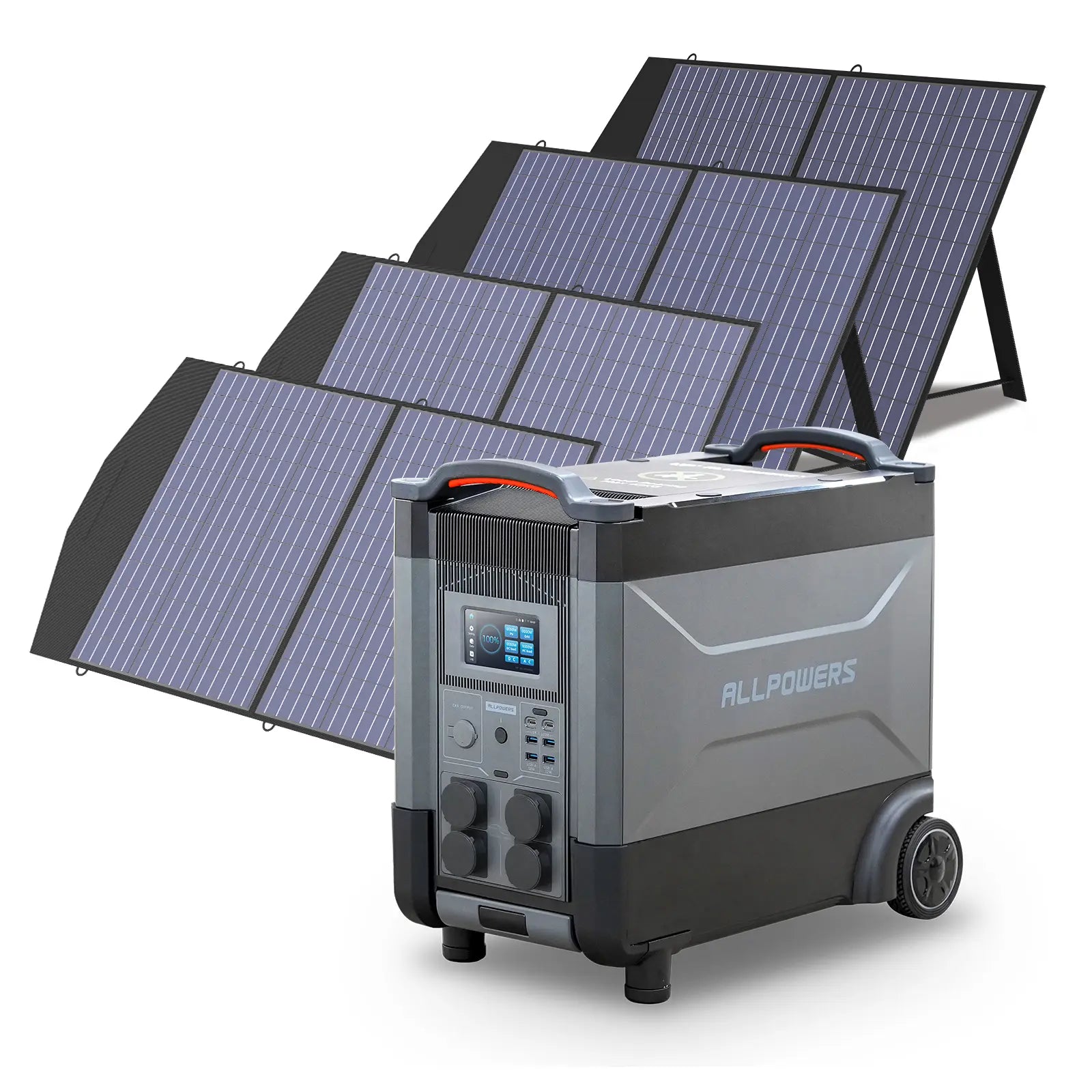 ALLPOWERS Générateur Solaire 4000W (R4000 + SP027 100W Panneau Solaire)