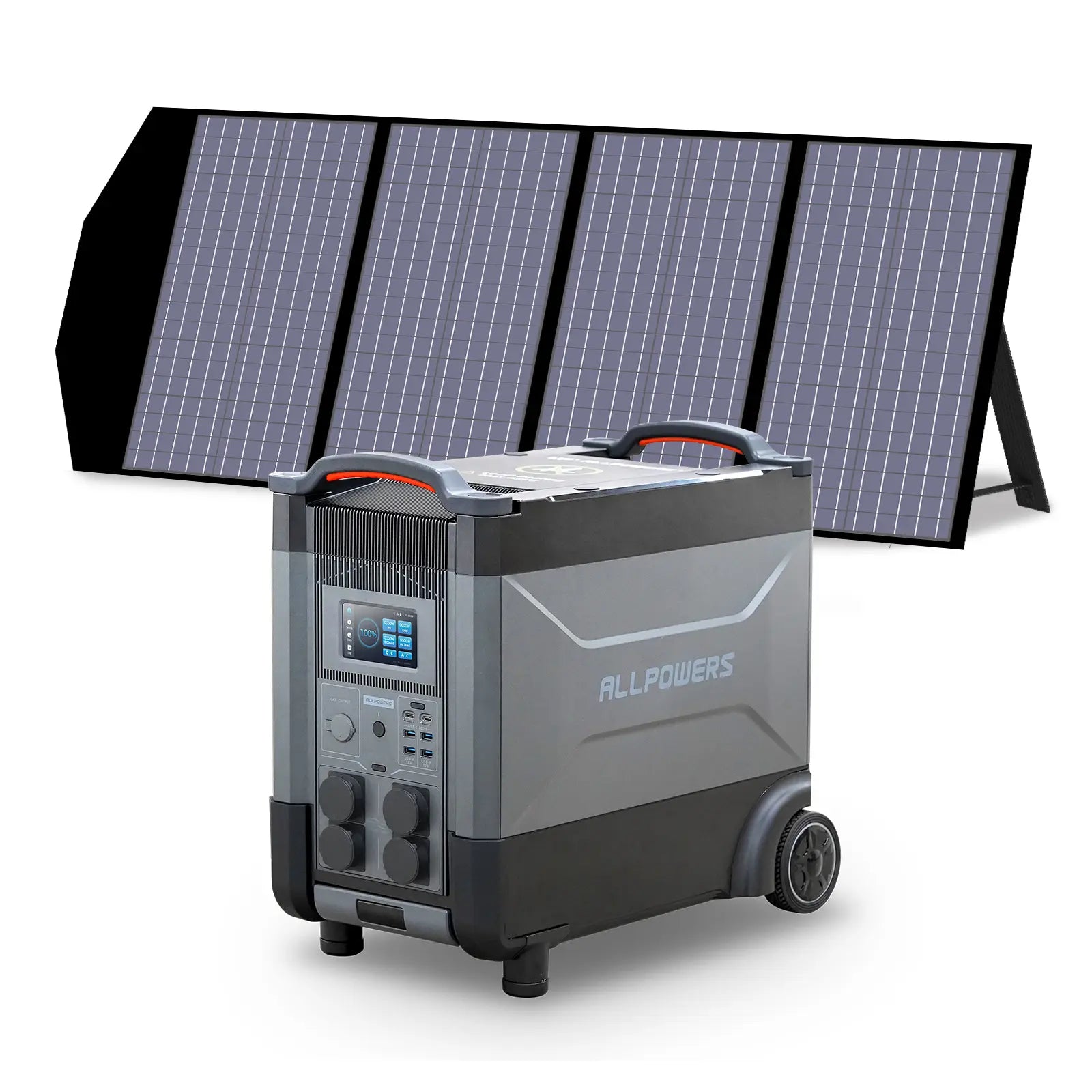 ALLPOWERS Générateur Solaire 4000W (R4000 + SP029 140W Panneau Solaire)