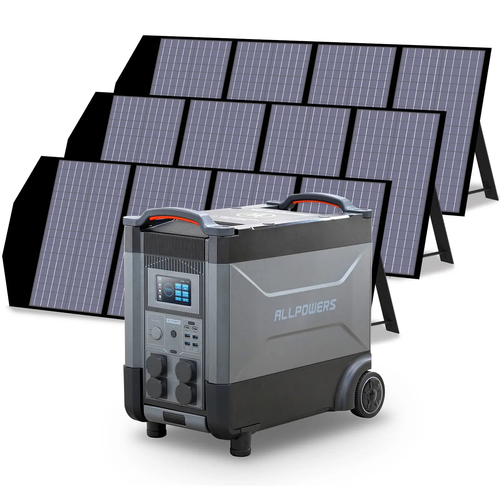 ALLPOWERS Générateur Solaire 4000W (R4000 + SP029 140W Panneau Solaire)