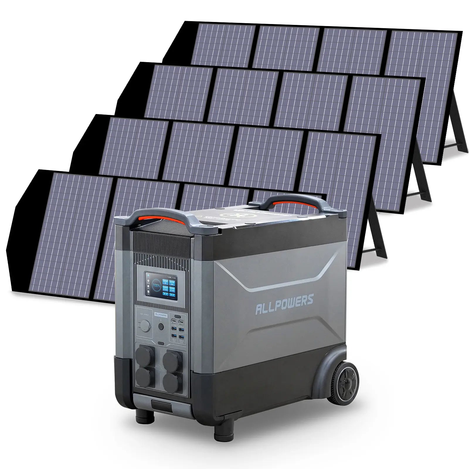 ALLPOWERS Générateur Solaire 4000W (R4000 + SP029 140W Panneau Solaire)