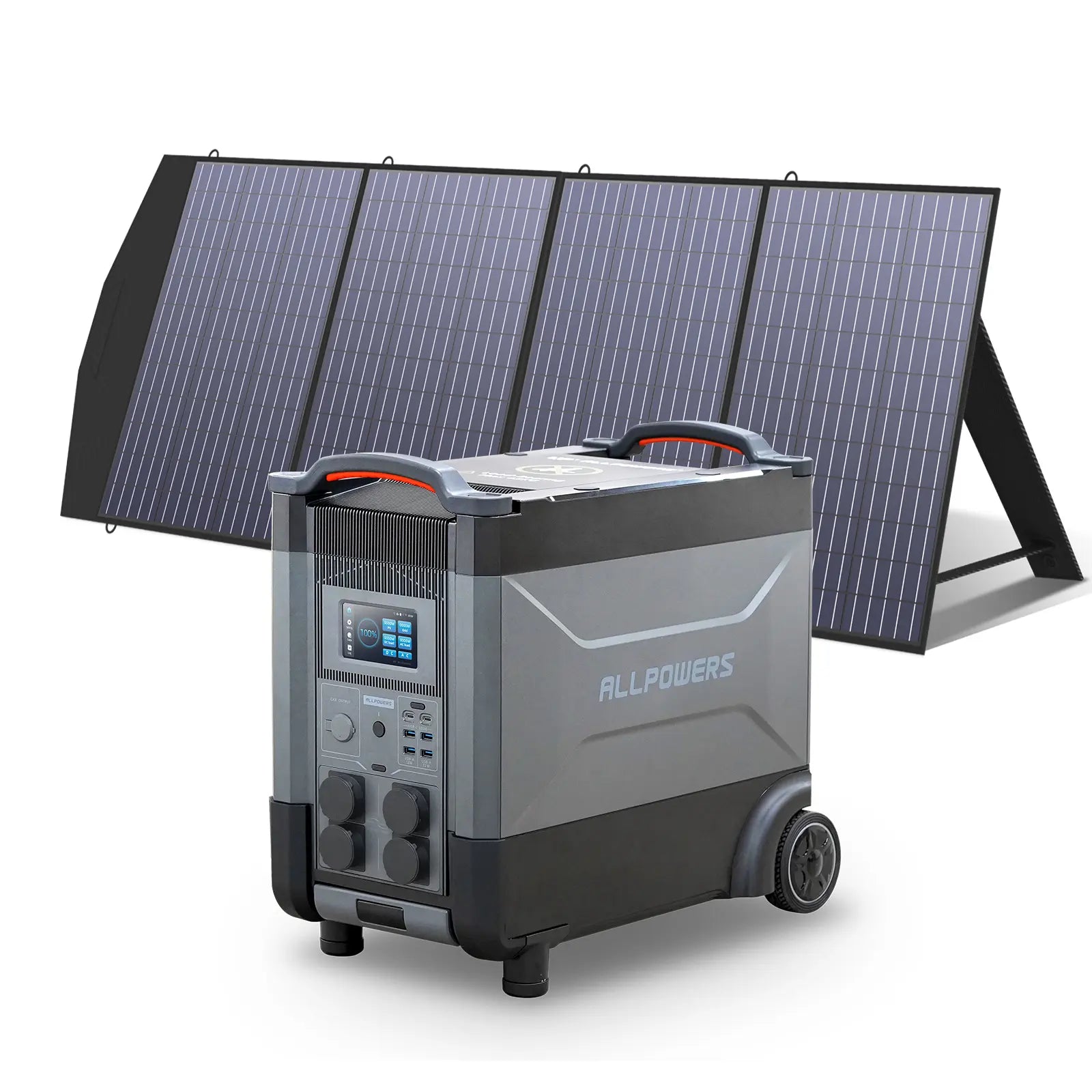 ALLPOWERS Générateur Solaire 4000W (R4000 + SP033 200W Panneau Solaire)