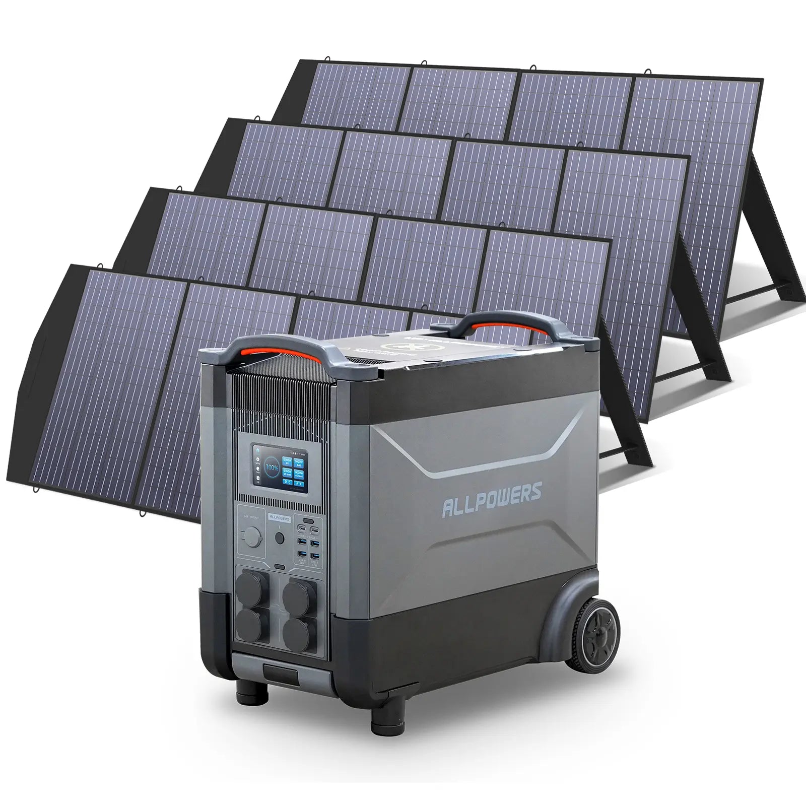 ALLPOWERS Générateur Solaire 4000W (R4000 + SP033 200W Panneau Solaire)