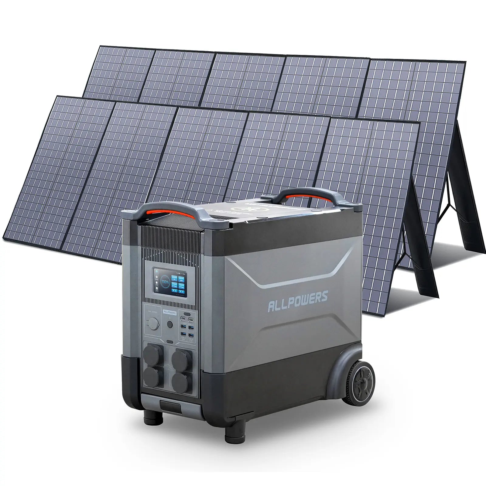 ALLPOWERS Générateur Solaire 4000W (R4000 + SP037 400W Panneau Solaire)