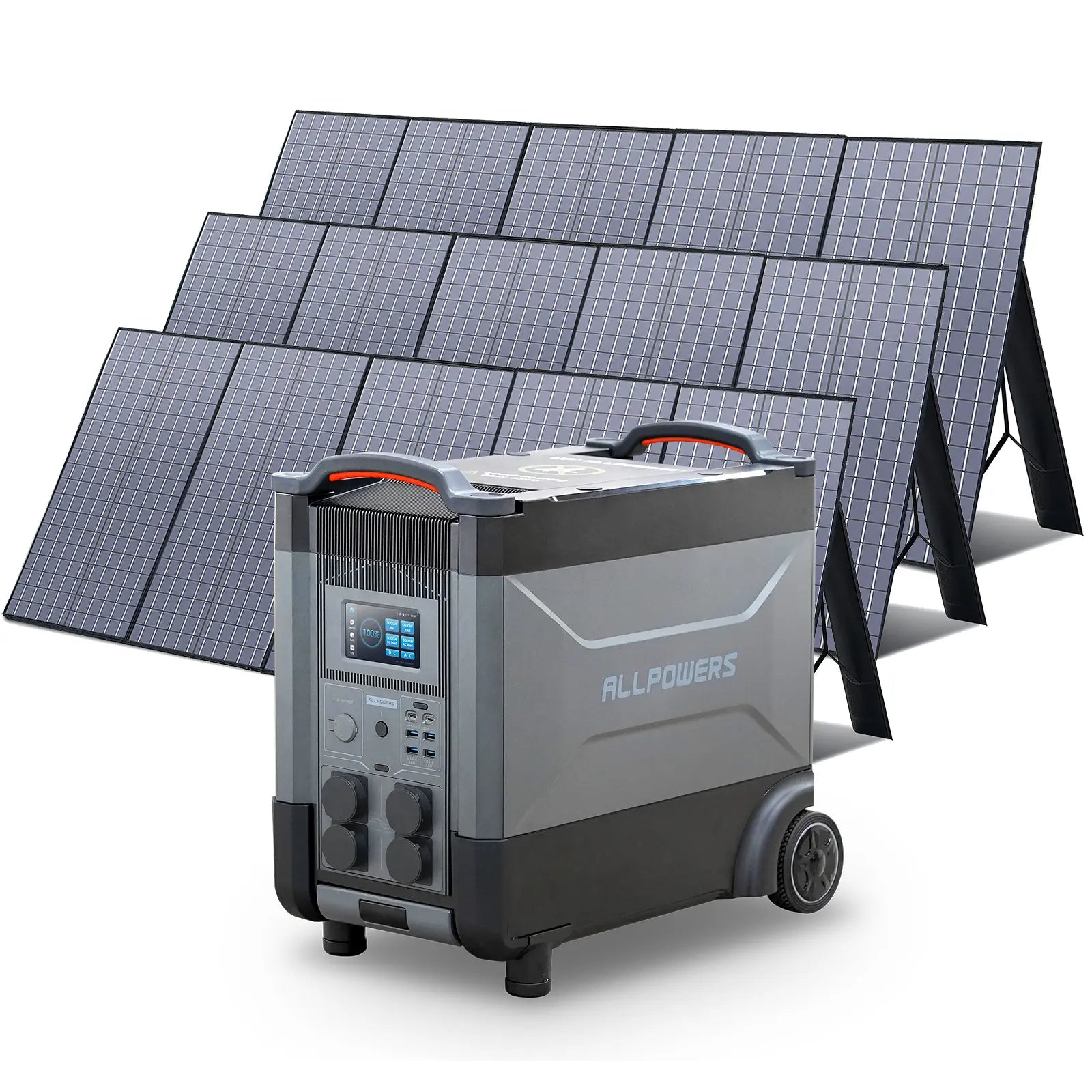 ALLPOWERS Générateur Solaire 4000W (R4000 + SP037 400W Panneau Solaire)