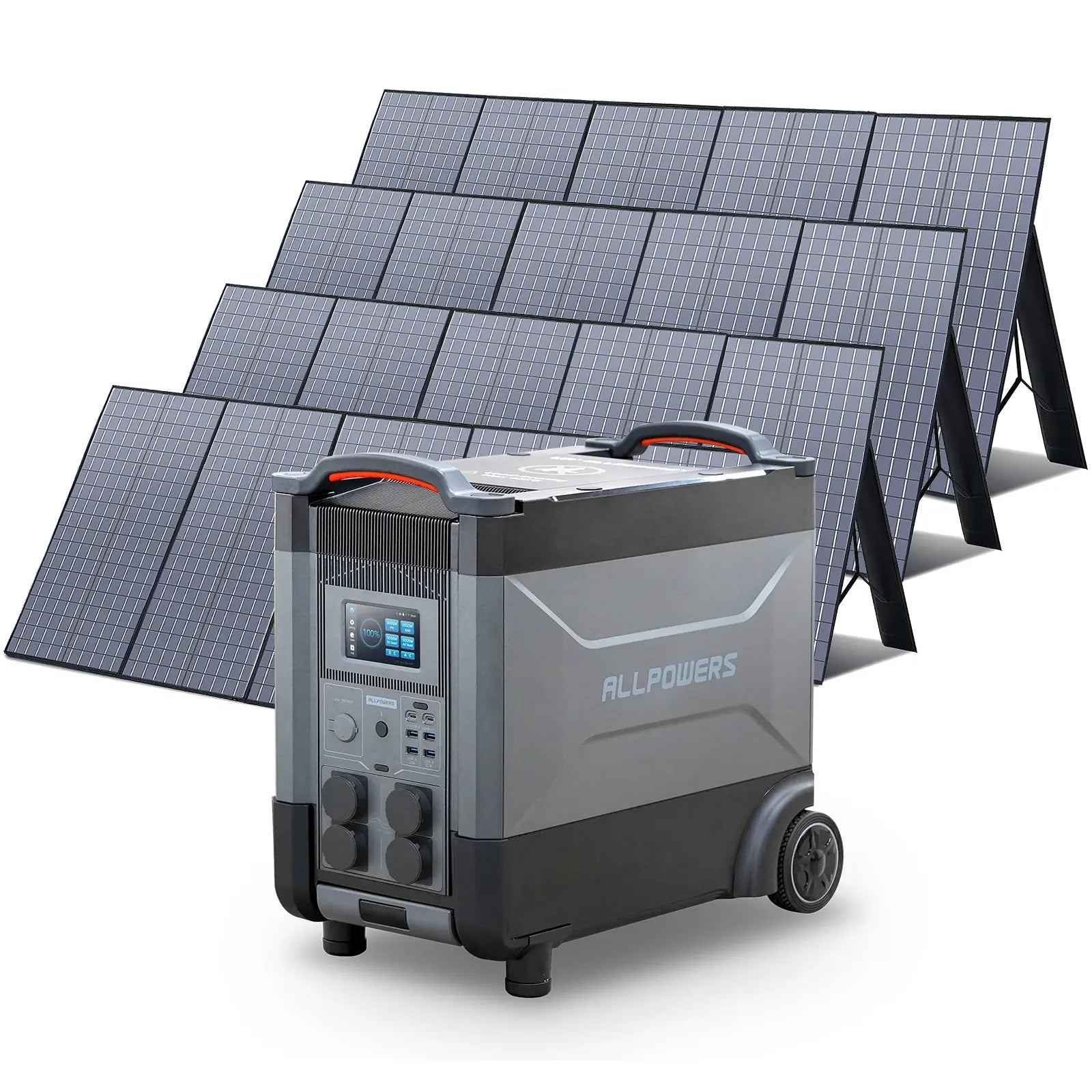 ALLPOWERS Générateur Solaire 4000W (R4000 + SP037 400W Panneau Solaire)